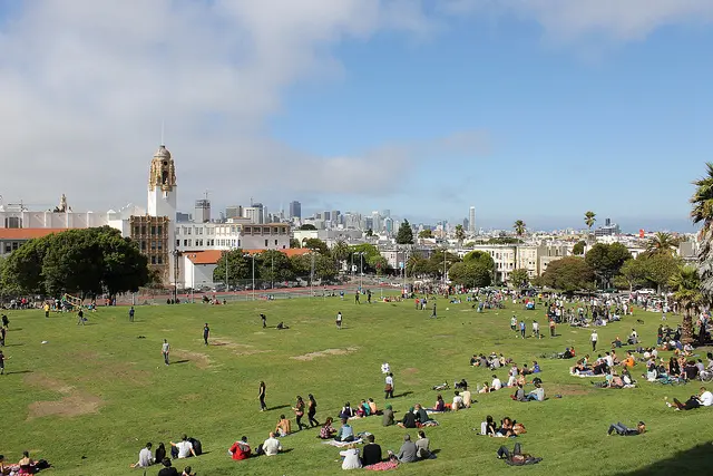 Mission Dolores Park, San Francisco, CA